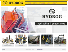 Tablet Screenshot of hydrog.pl